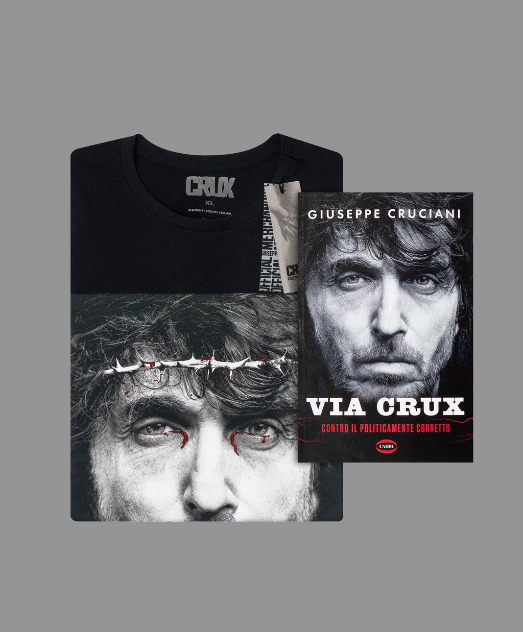 C800 BOX VIA CRUX - LIBRO E T-SHIRT