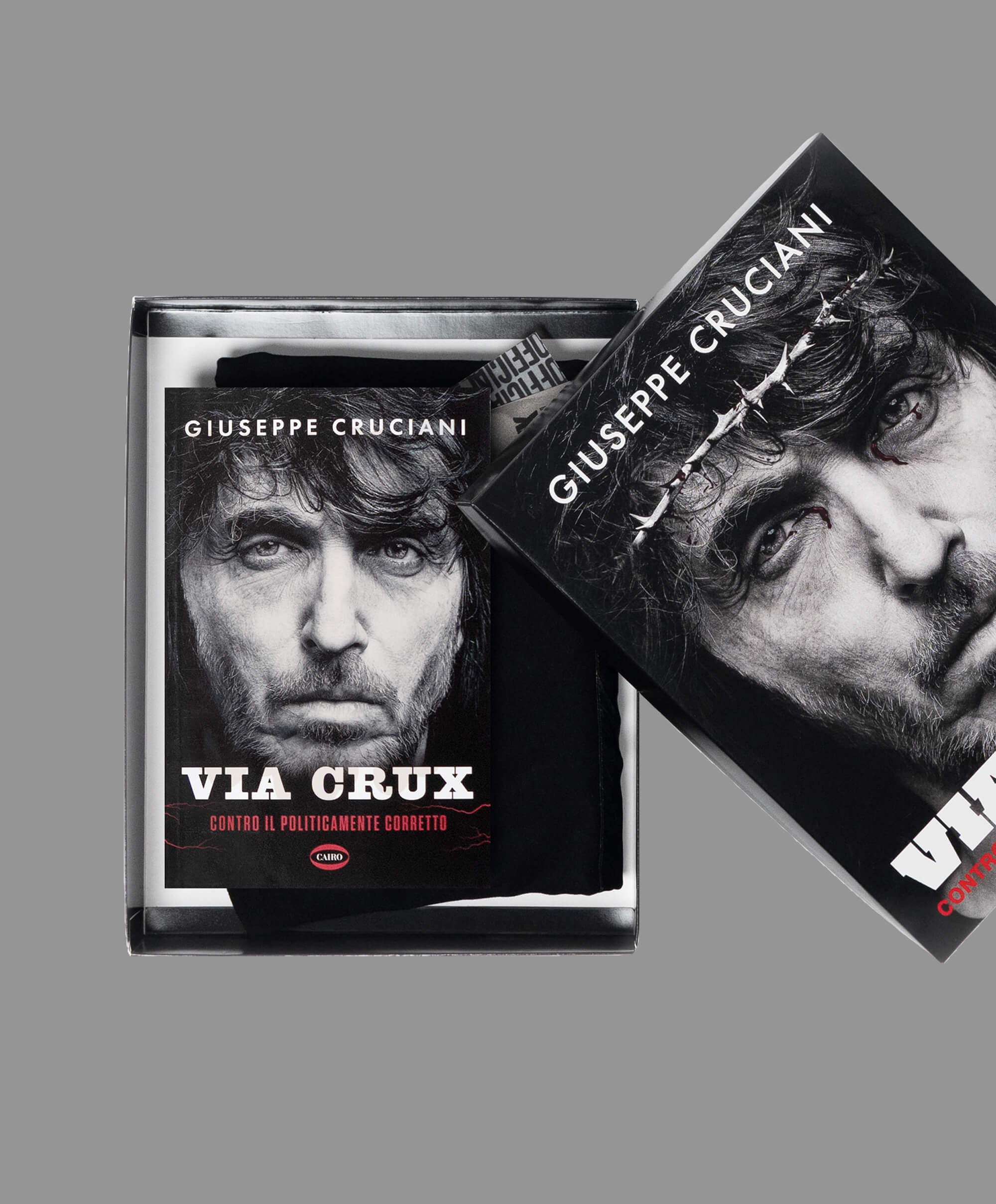 C800 BOX VIA CRUX - LIBRO E T-SHIRT
