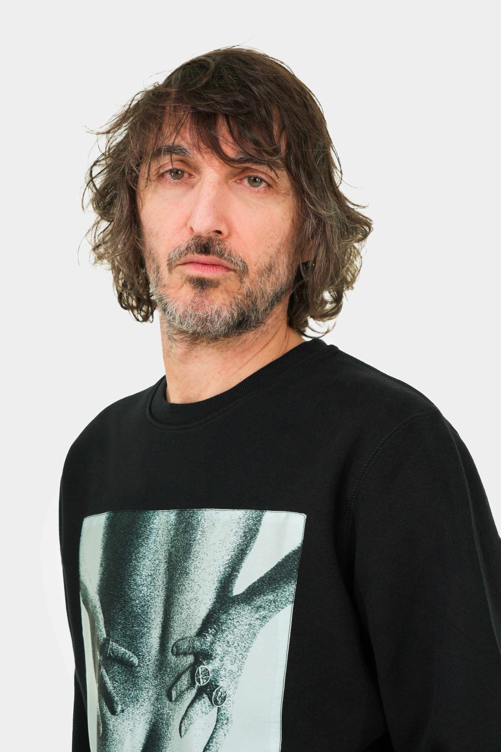 Giuseppe Cruciani Apache Factory C005 CULO T-SHIRT NERA